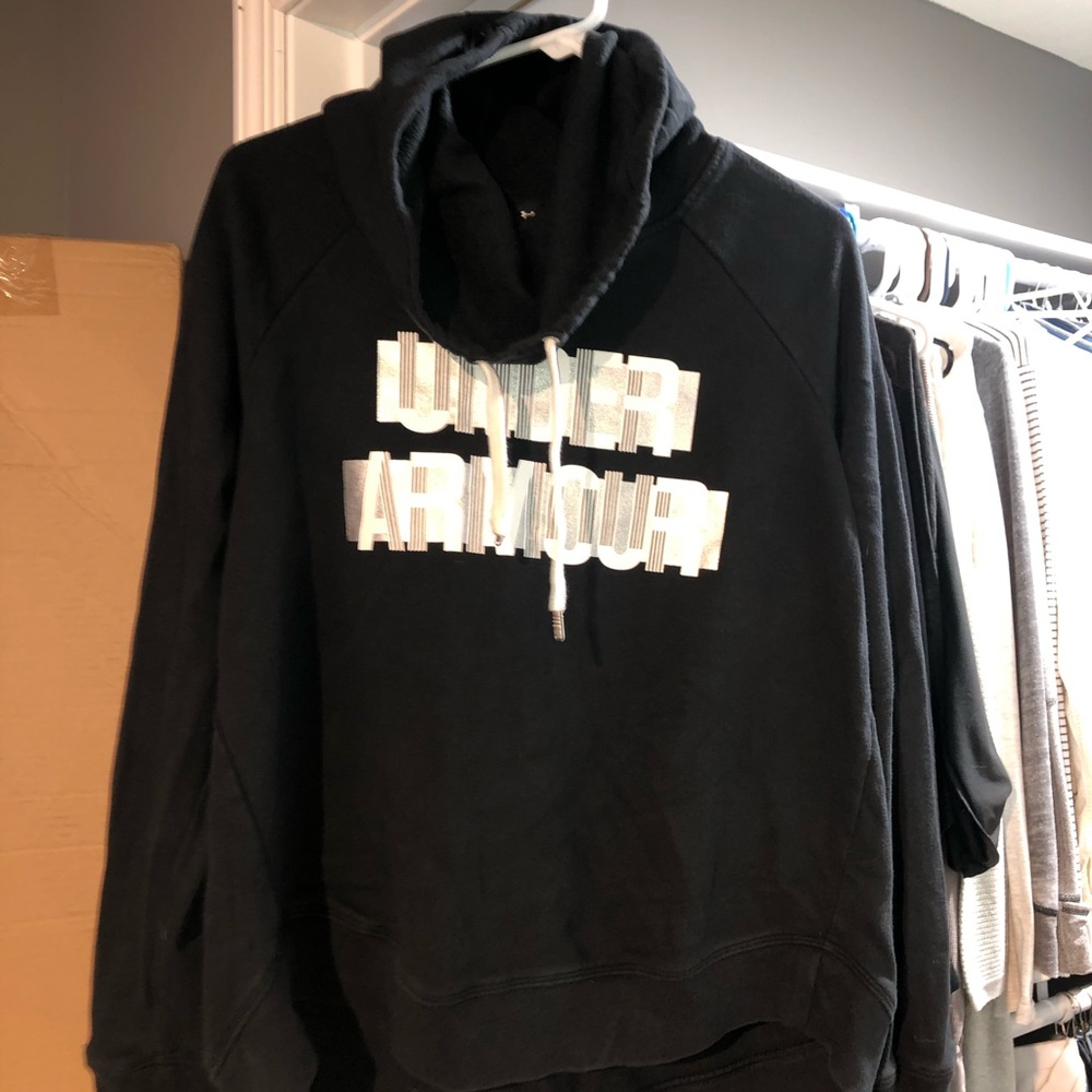 Cowl neck sweater shirt